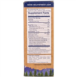Wiley's Finest, Wild Alaskan Fish Oil, Orange Burst, 660 mg , 8.4 fl oz. (250 ml)