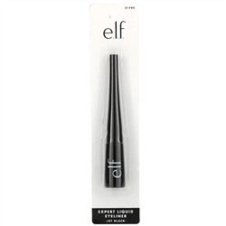 E.L.F., Expert Liquid Eyeliner, Jet Black, 0.14 fl oz (4.2 ml)