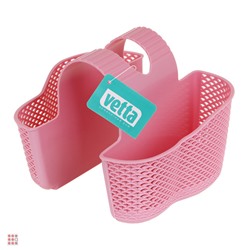 VETTA Держатель двойной для мыла/губки/мочалки, пластик