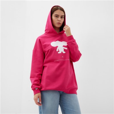 Толстовка женская KAFTAN «Чебурашка», размер 48-50, розовый