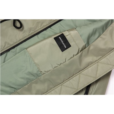 Утепленный плащ-бомбер