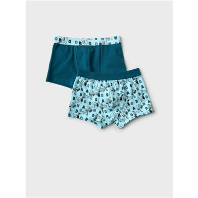 Трусы трикотажные для мальчиков - боксеры, 2 шт в комплекте