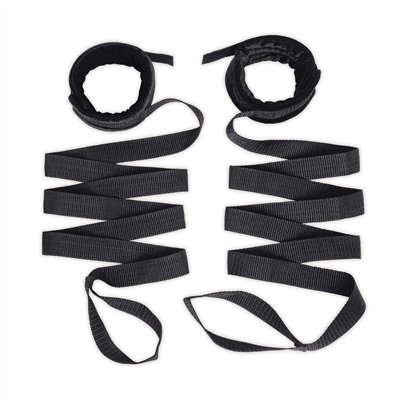 Эротический набор 4PC Bondage Bed Strap   Flogger Kit