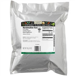 Frontier Natural Products, Органический порезанный и просеянный корень алтея, 453 г (16 унций)