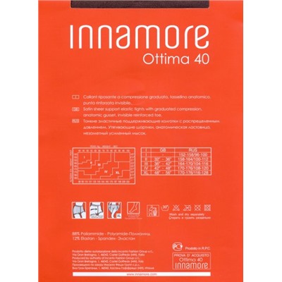 Колготки классические, Innamore, Ottima 40 XXL