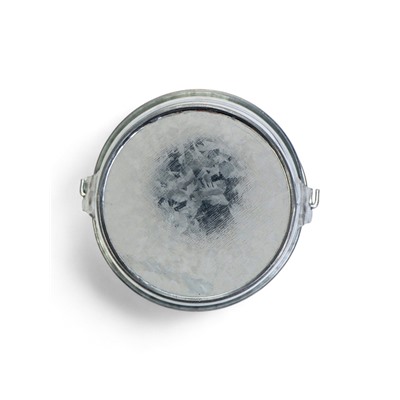 Декоративное кашпо для цветов «Ведёрко альма», 500 мл, d=10 см, h=9.4 см, металлическое