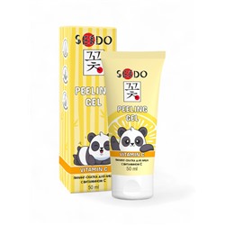 Пилинг-скатка для лица Sendo c витамином С, для всех типов кожи, 50 мл