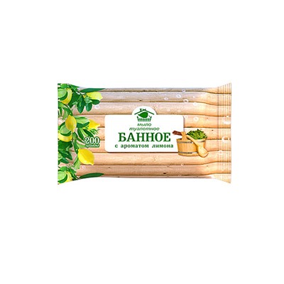 МЫЛО Краснодар 200гр Банное с лимоном /40