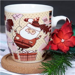 Кружка новогодняя 250 мл / XP1887 /уп 12/96/