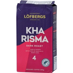 Lofbergs Lila. Kharisma (молотый) 250 гр. мягкая упаковка