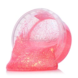 Слайм Пегас битое стекло коралловый  200 грамм