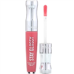 Rimmel London, Блеск для губ Stay Glossy, оттенок 150 «Рубин Клариджа», 5,5 мл