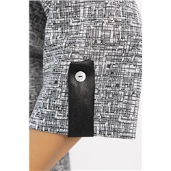 Блуза Лариса (серая) Б14312-18М