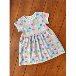 Платье Киска с карманами 33062 кулирка КР