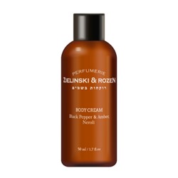 Крем для тела Zielinski&Rozen Black Pepper & Amber, Neroli 50 мл