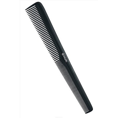 Dewal Расческа рабочая / Эконом CO-6005, пластик, 18 см, черный KRISTALLER, 1106208
