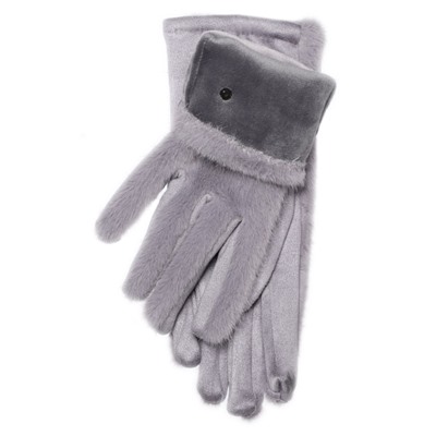 Перчатки жен. LuMeiJia MB-01 мех/сенсор