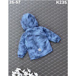 Куртка K235 голубой