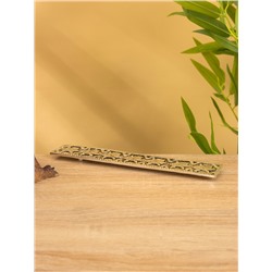 Подставка под благовония «Два полумесяца», 22 см, алюминий