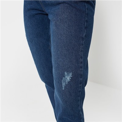 Джинсы женские, цвет тёмно-синий, размер 36 (42)