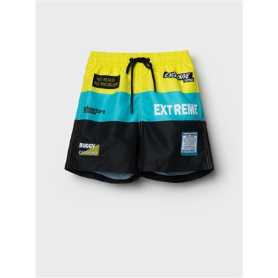 Шорты текстильные плавательные для мальчиков, средней длины