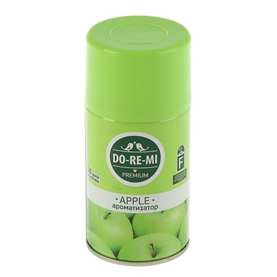 Сменный блок освежитель воздуха До-Ре-Ми Премиум «Зеленое яблоко» 250 мл