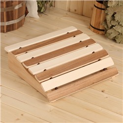 Подголовник для бани и сауны, деревянный, анатомический, «Добропаровъ»