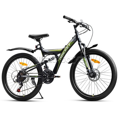 Велосипед 24" Rocket Azkar, цвет хаки, размер 15"