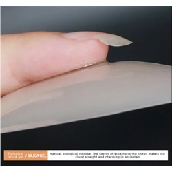 Силиконовые накладки на соски многоразовые наклейки на грудь 7,5см, 2шт