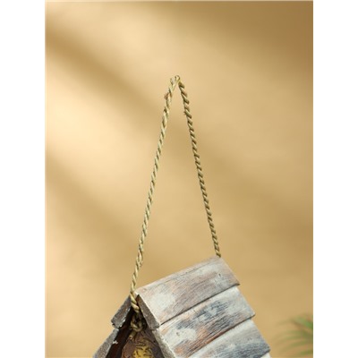 Подвесной декор «Скворечник», 16×18×24 см, дерево