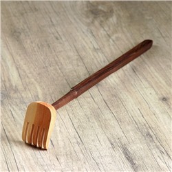 Чесалка-массажёр для спины, 37 см, можжевельник