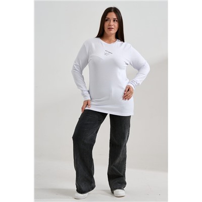 8562 футболка с дл.рукавом унисекс НАТАЛИ, 1203745