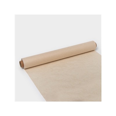 Бумага для выпечки марка «П», 38 см×50 м, плотность 45 г/м², бежевая