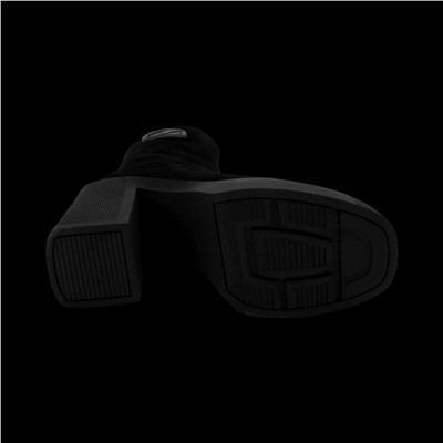 Ботинки из натуральной кожи на меху РА 20-2 черные