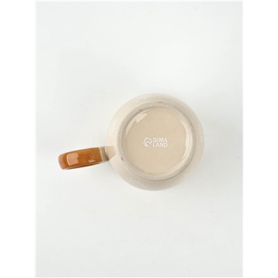 Кружка новогодняя керамическая «С новым годом», 420 мл