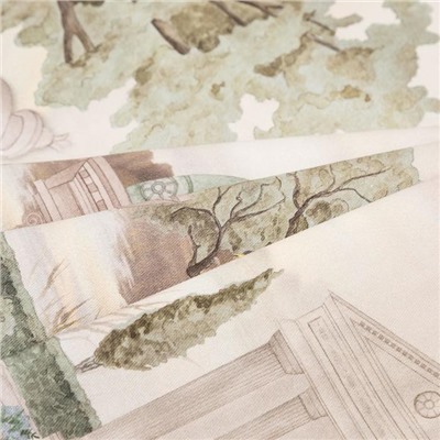 Скатерть «Этель. «Райский сад», 110×150 ± 3 см, 100% хлопок, саржа 190 г/м²