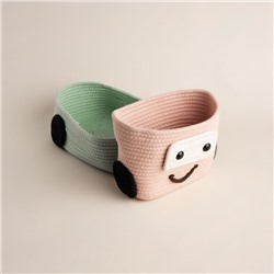 Корзина для игрушек SL Home «Грузовик», плетёная, ручной работы, 42×23×17 см