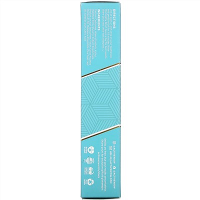 Active Wow, 24K White, All Natural Whitening Toothpaste, Baking Soda + Mint, 4 oz (113 g)