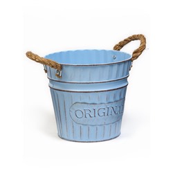 Кашпо «Ведёрко оригинальное», 16×16×15 см, МИКС
