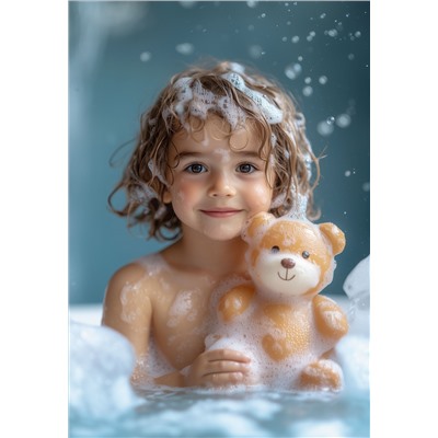 Детский гель для душа «Малиновый мишка» Umooo 3+