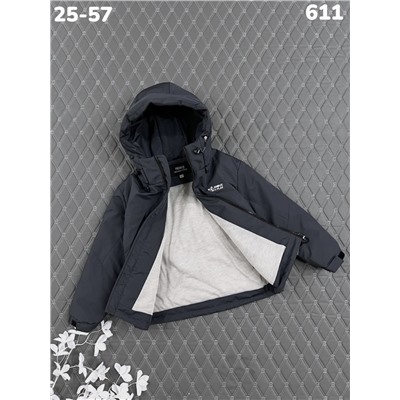 Куртка 611 серый