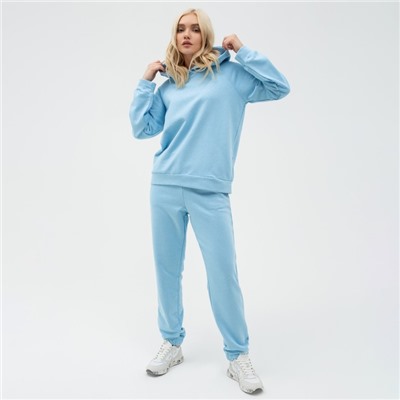 Костюм женский (толстовка, брюки) MIST, размер 40-42, голубой