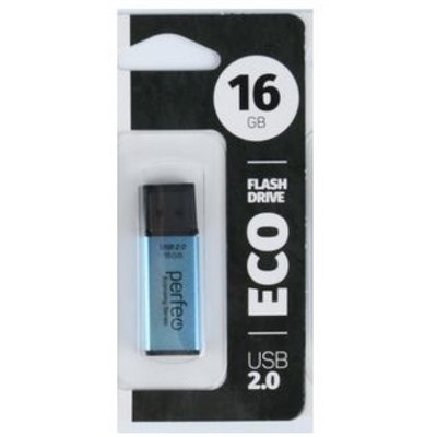 USB-флеш-накопитель PERFEO 16GB E03 Blue economy series Perfeo