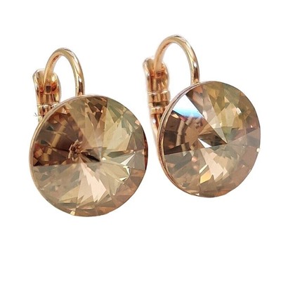 Серьги с кристаллами Swarovski