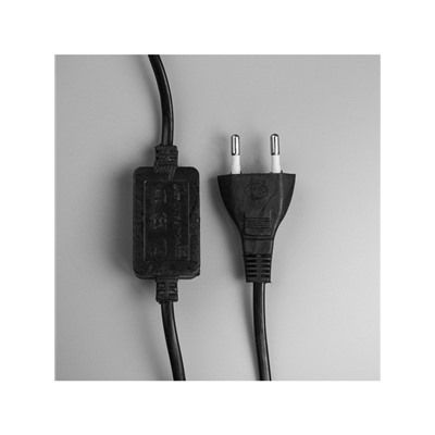 Светодиодная фигура «Снежинка», 69 см, дюралайт, 144 LED, 220 В, мерцание, свечение белый/синий