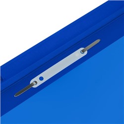 Скоросшиватель А4 пластиковый с перфорацией синий ММ-30731 (355678) Стамм