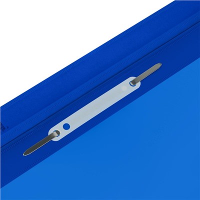 Скоросшиватель А4 пластиковый с перфорацией синий ММ-30731 (355678) Стамм