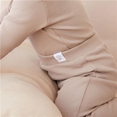 Боди - водолазка детская MINAKU, рост 62-68 см, коричневое