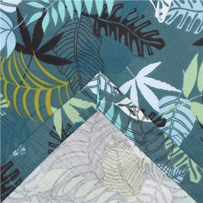 Скатерть «Этель. Папоротник», 149×180 см, 80% хлопок, 20% п/э, сатин 110 г/м²