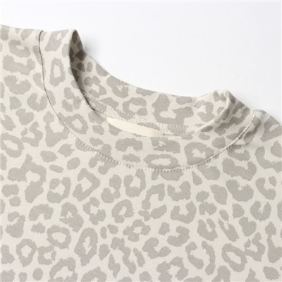 Футболка женская Mist: Leo, размер 48, бежевая